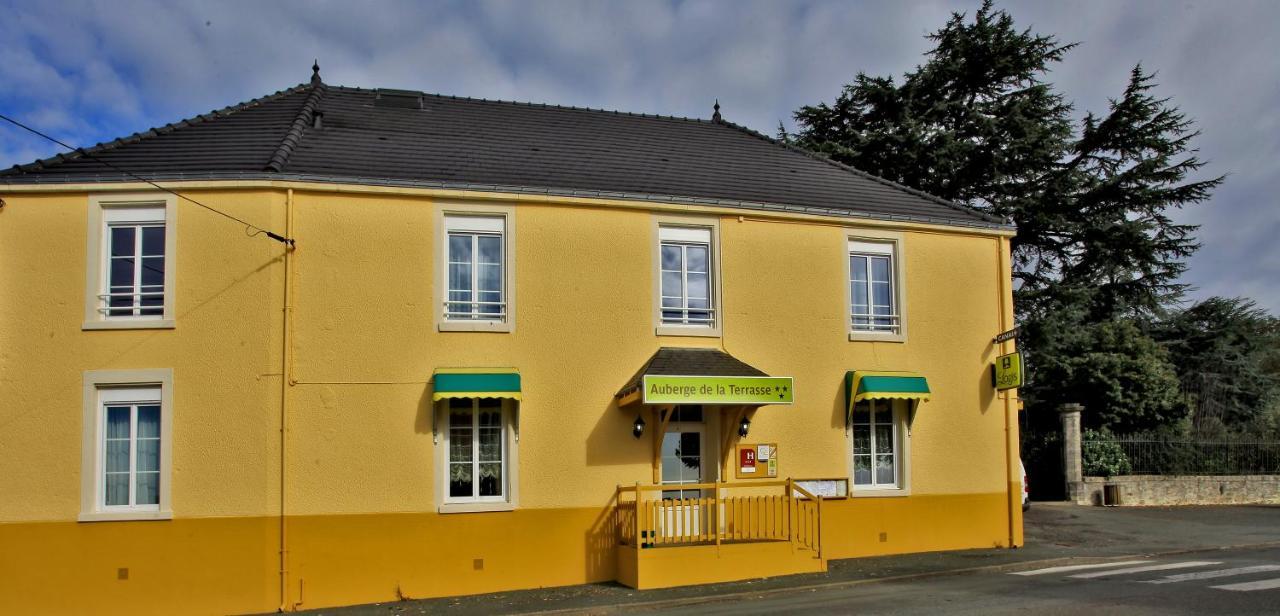 Le 120 - Groupe Logis Hotels - Ex Auberge La Terrasse La Chataigneraie  Bagian luar foto